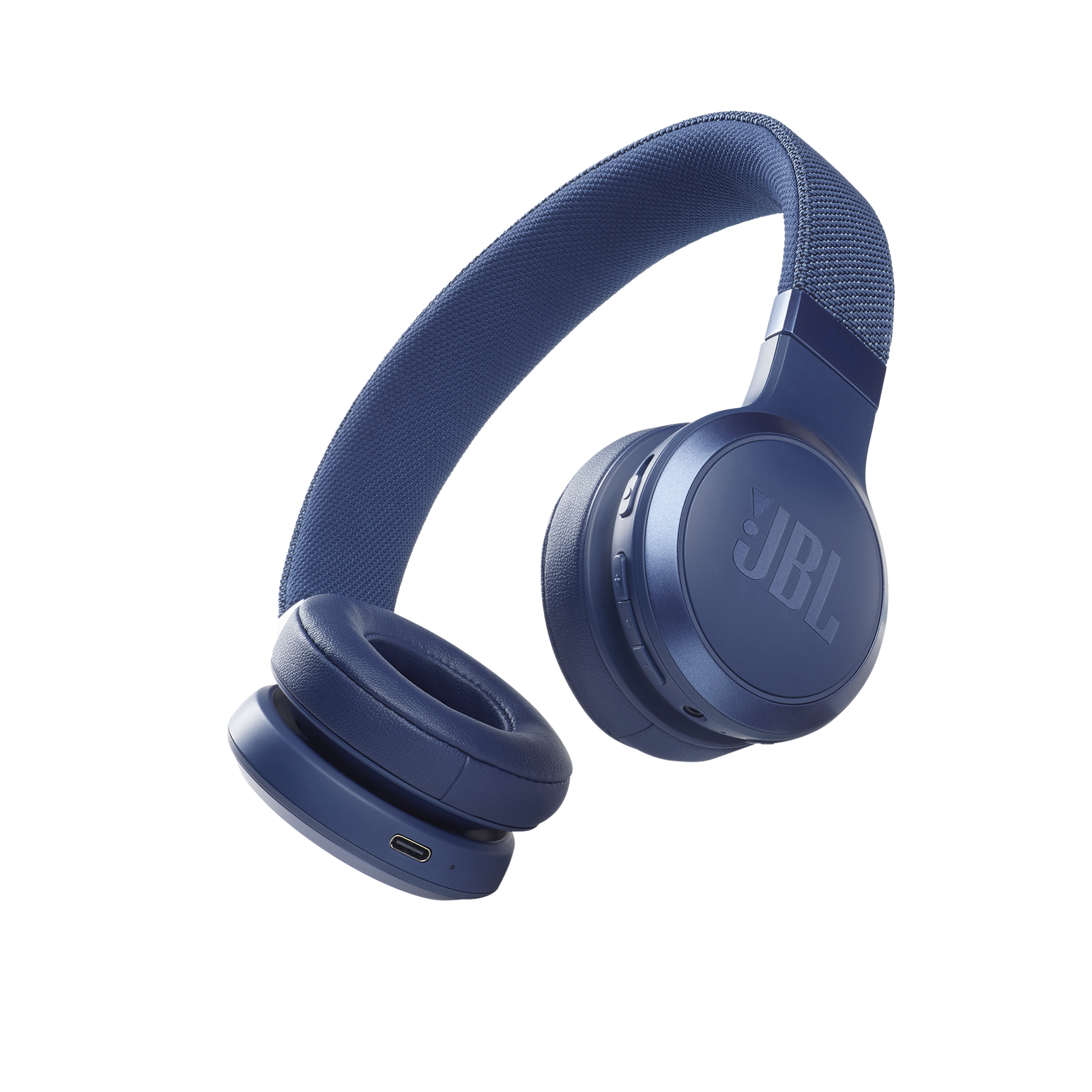 JBL Live 460NC Blue On-Ear Headphones